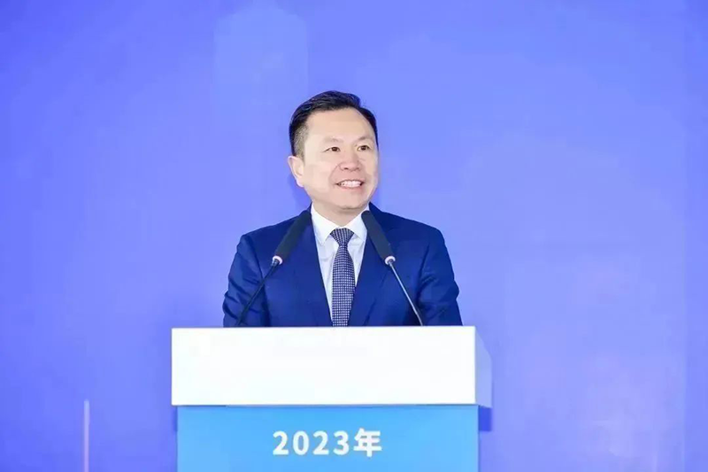 共建未来丨40001百老汇股份（上海）创新基地亮相“2023年闵行区重大工程项目开工仪式”主会。